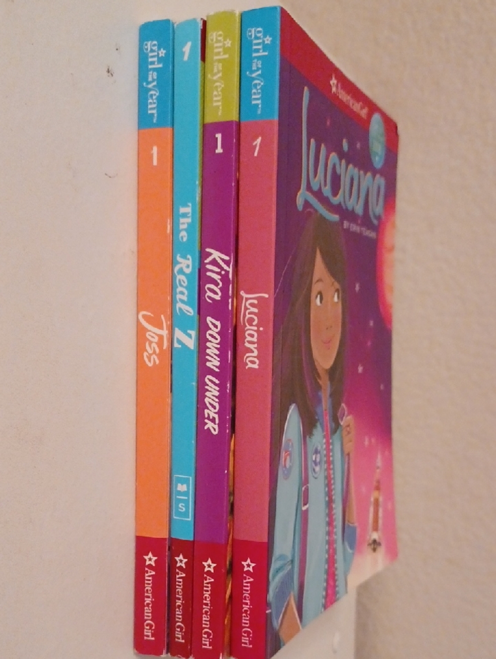 American Girl Luciana Kira Down Under The Real Z Joss Book Lot If 4